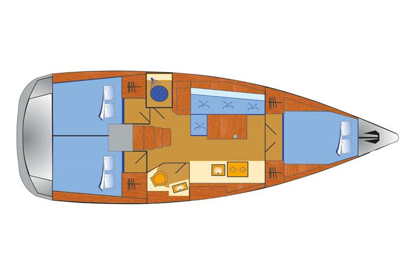 Book yachts online - False - Oceanis 38.1 (3Cab) - Tena - rent