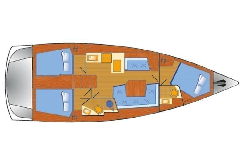 Book yachts online - False - Oceanis 41.1 (3Cab) - Pauline - rent