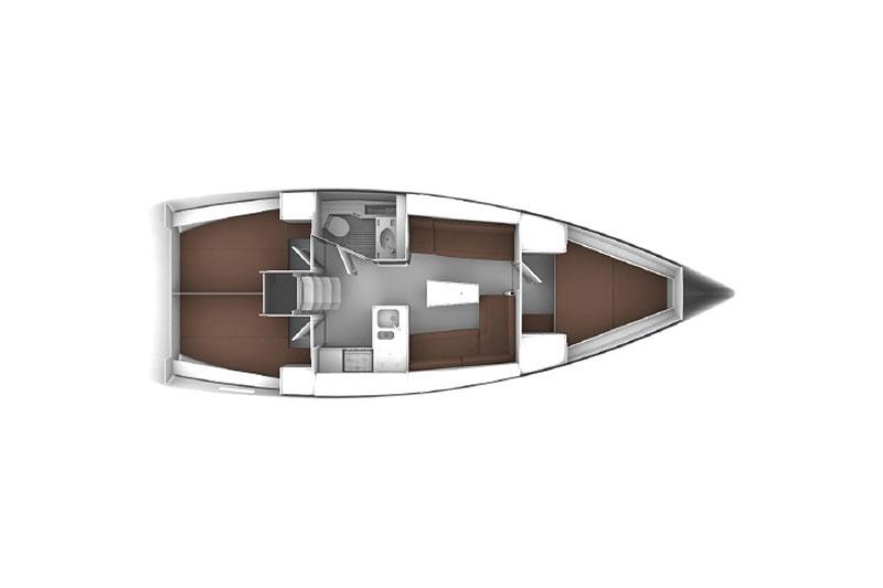 Book yachts online - False - Bavaria Cruiser 37 (3Cab) - Spectrum - rent