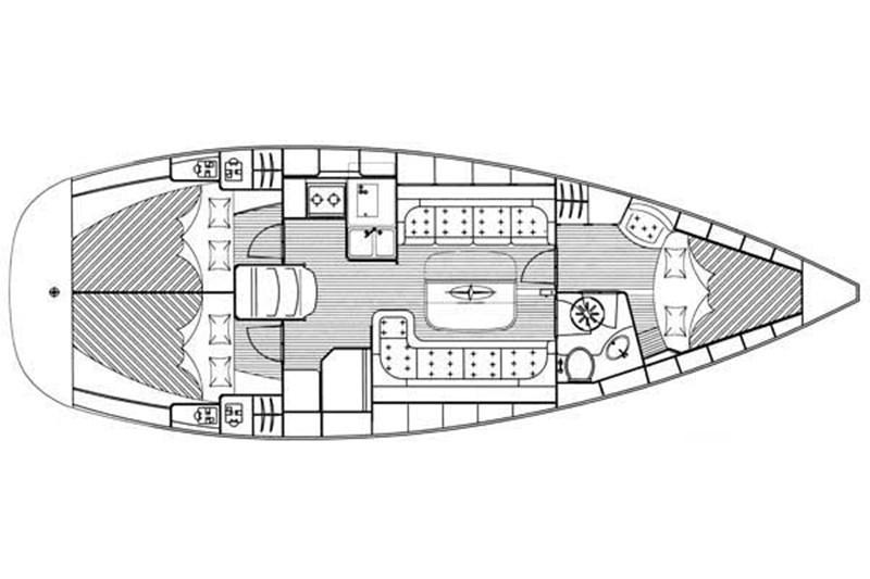 Book yachts online - False - Bavaria 37 Cruiser (3Cab) - Mio - rent
