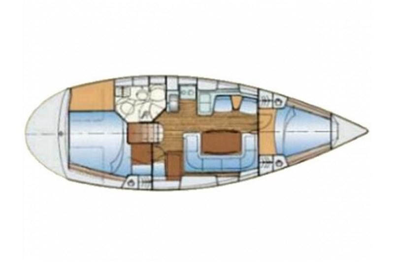 Book yachts online - False - Bavaria 37 Cruiser (2Cab) - Mazzel - rent
