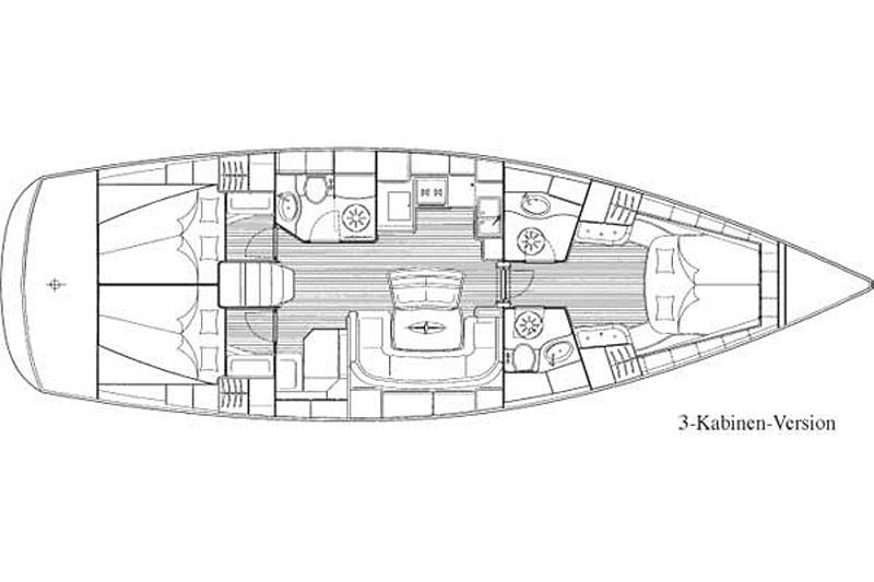Book yachts online - False - Bavaria 46 Cruiser (3Cab) - The Finest Hours - rent