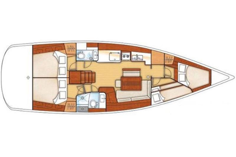 Book yachts online - False - Oceanis 46 (4Cab) - Neptun - rent