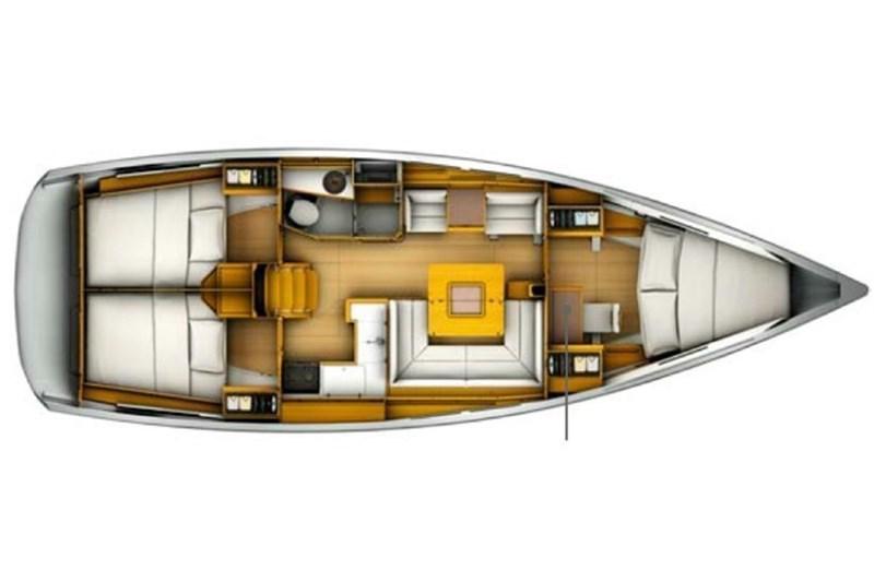 Book yachts online - False - Sun Odyssey 419 (3Cab) - Alboran Limoncello (Mallorca/La Lonja) - rent
