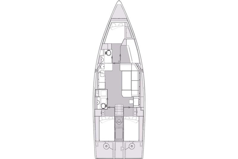 Book yachts online - False - Elan Impression 43 (4Cab) - Scarlett - rent