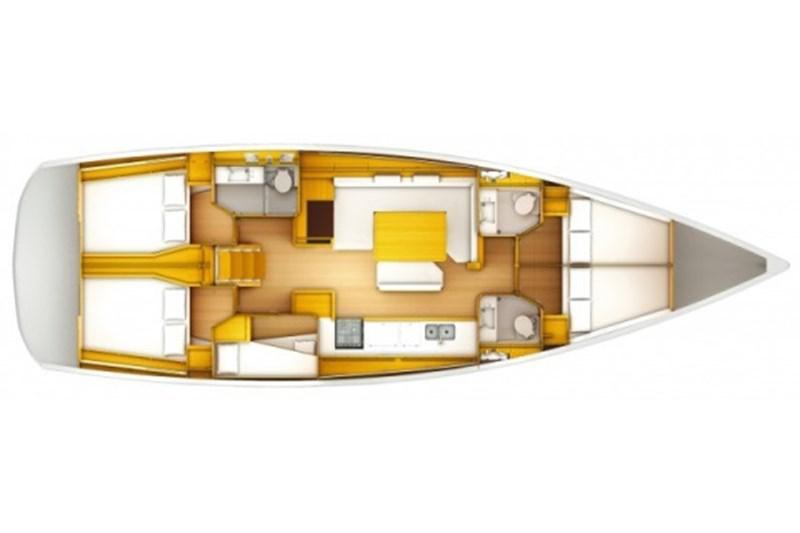 Book yachts online - False - Sun Odyssey 519 (5Cab) - Alboran Champagne (Radazul) - rent