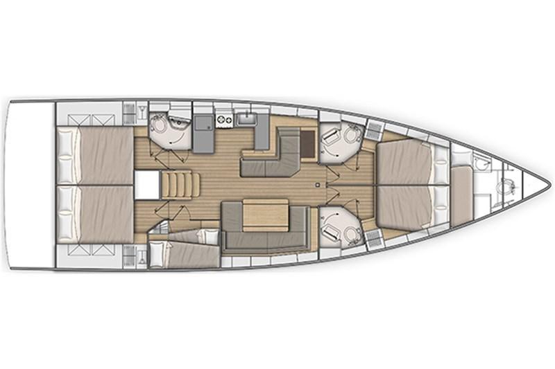 Book yachts online - False - Oceanis 51.1 (5Cab) - Alboran Lambrusco (Mallorca) - rent
