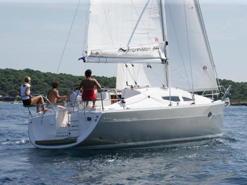 Book yachts online - sailboat - Elan 344 - Naftaki - rent