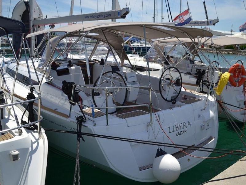 Book yachts online - sailboat - Sun Odyssey 439 - Libera - rent