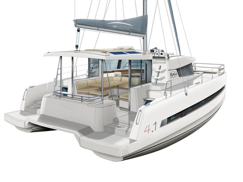 Book yachts online - catamaran - Bali 4.1 - CRYSTAL WATERS - rent