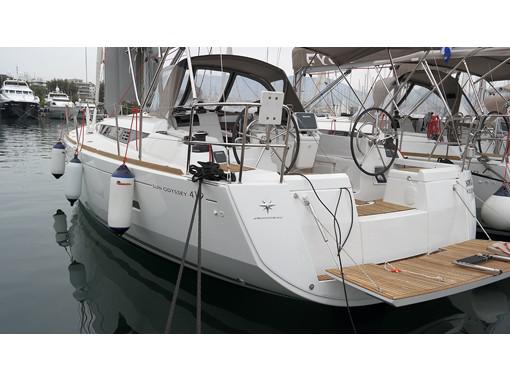 Book yachts online - sailboat - Sun Odyssey 419 - Ninia - rent