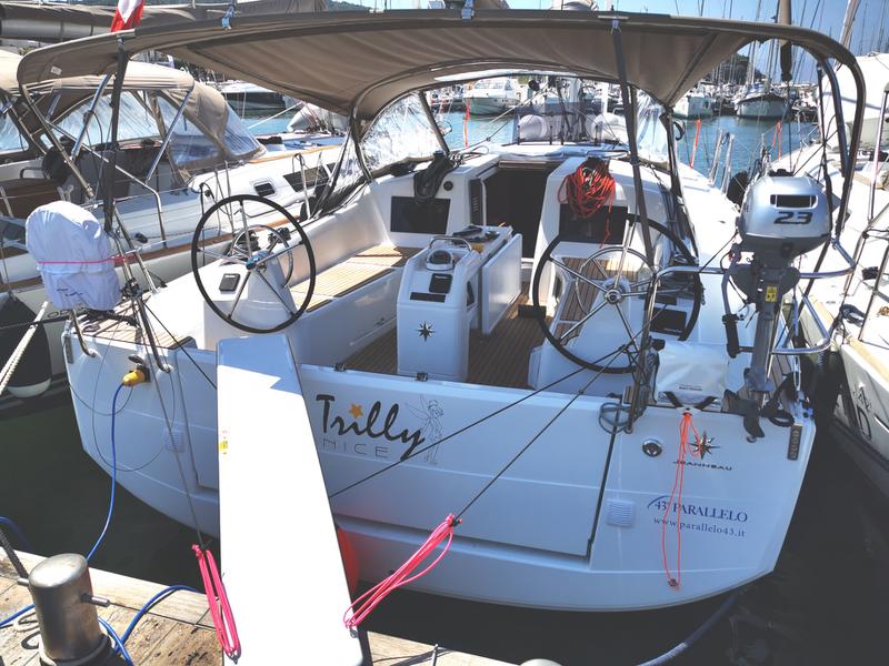 Book yachts online - sailboat - Sun Odyssey 410 - Trilly - rent