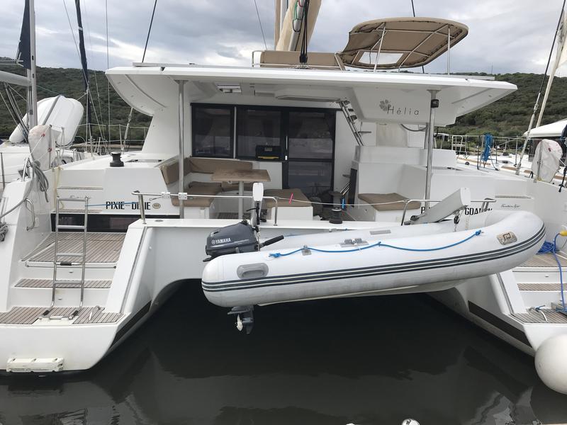 Book yachts online - catamaran - Helia 44 - Pixie Dixie (A/C, Generator) - rent