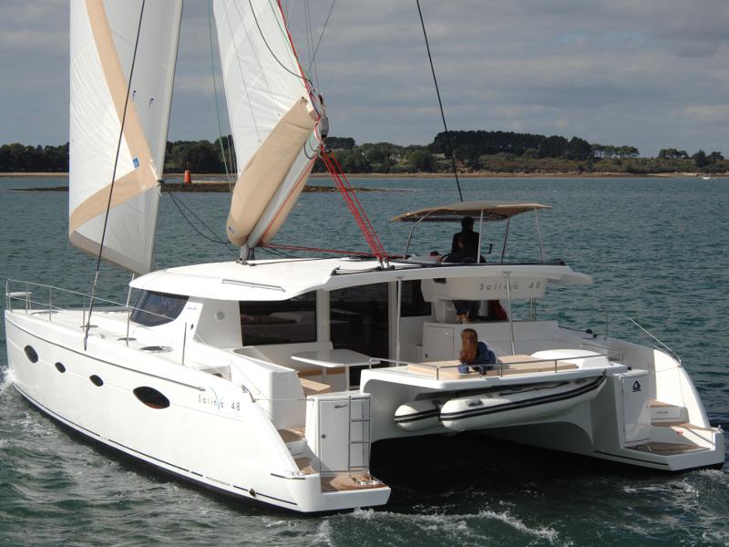 Book yachts online - catamaran - Salina 48 - Le One - rent