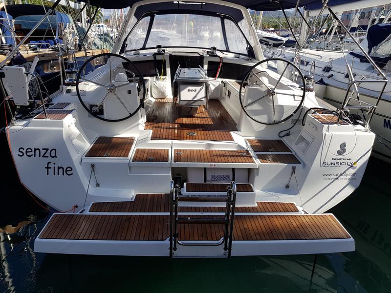 Book yachts online - sailboat - Oceanis 48 - Senza Fine )   ( A/C and Generator  - rent
