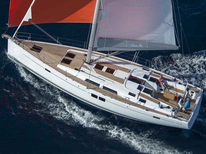 Book yachts online - sailboat - Hanse 505 - Papatu - rent