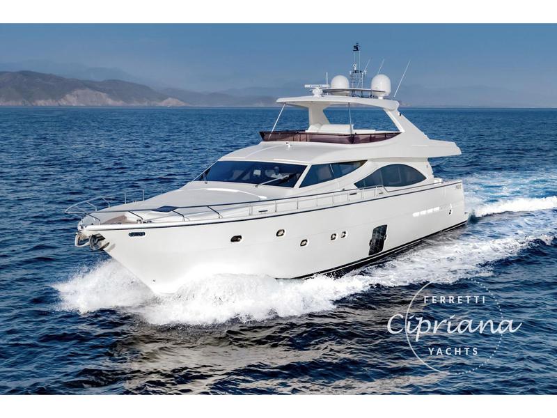 Book yachts online - motorboat - Ferretti 830 - Cipriana - rent