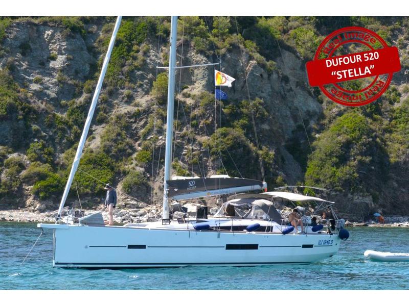Book yachts online - sailboat - Dufour 520 GL - Stella - Water maker, Solar Panel - rent
