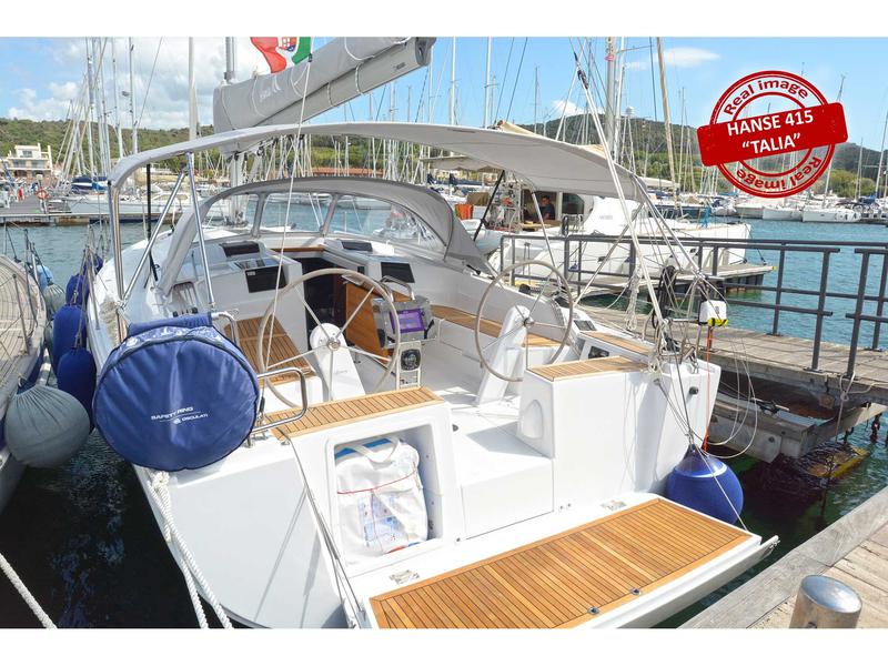 Book yachts online - sailboat - Hanse 415 - Talia -  Solar Panel - rent