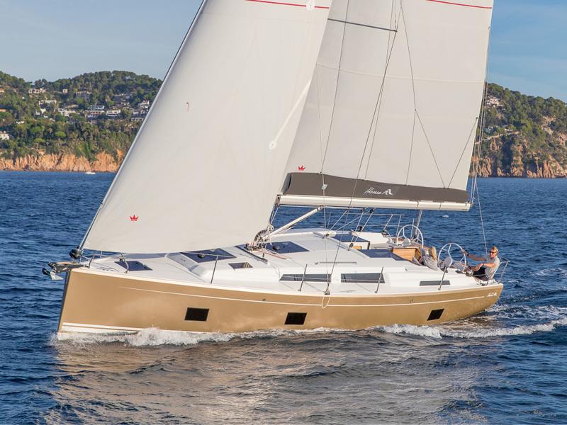 Book yachts online - sailboat - Hanse 418 - Dafne (Generator &amp; Watermaker - rent