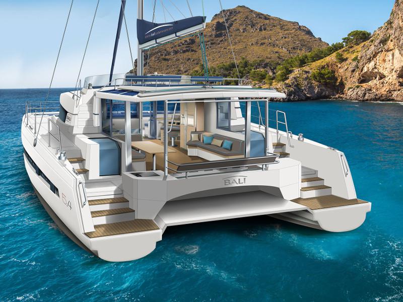 Book yachts online - catamaran - Bali 5.4./CREWED (3 pax crew (Captain, Hostess, Chef)) - CL- B54-19-I - rent