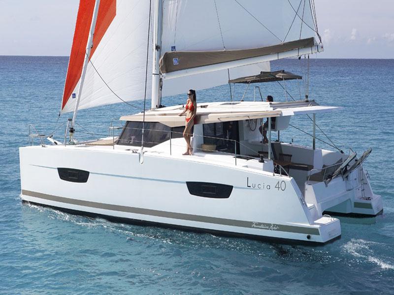 Book yachts online - catamaran - Lucia 40 - Cassopea - rent