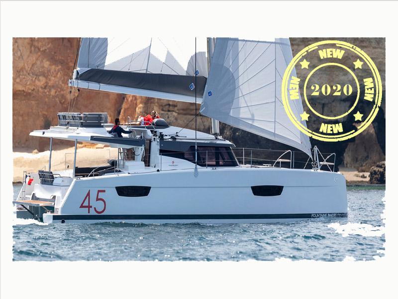 Book yachts online - catamaran - Fountaine Pajot Elba 45 - Akasti - rent
