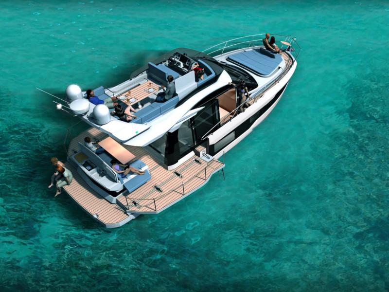 Book yachts online - motorboat - Galeon 400 Fly - Little Island - rent