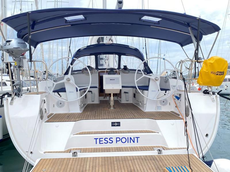Book yachts online - sailboat - Bavaria Cruiser 46 - Tess Point - rent