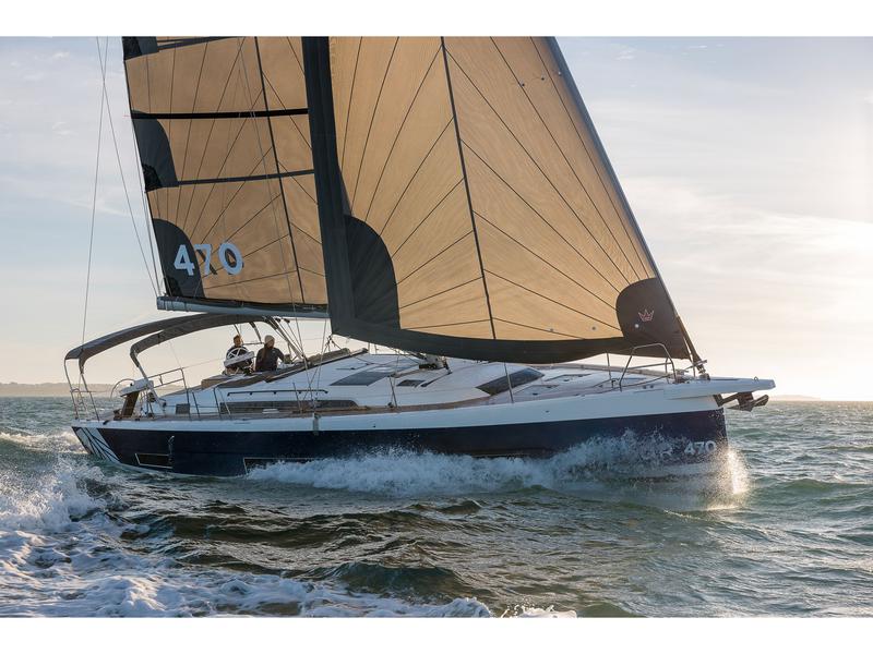 Book yachts online - sailboat - Dufour 470 (4+1) - Blue Mermaid - rent