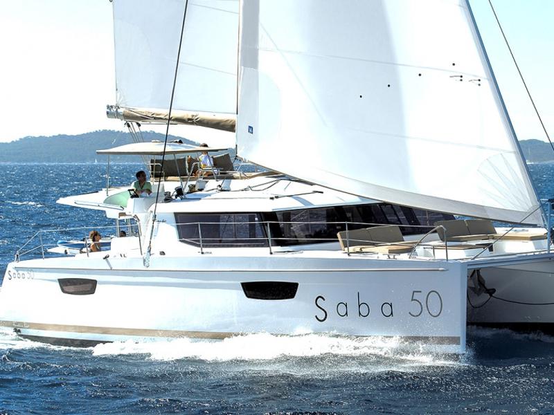 Book yachts online - catamaran - Saba 50 - Sunshine Reggae - rent