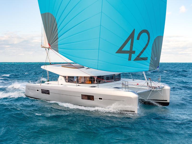 Book yachts online - catamaran - Lagoon 42 A/C &amp; GEN &amp; WM - First Smile - rent