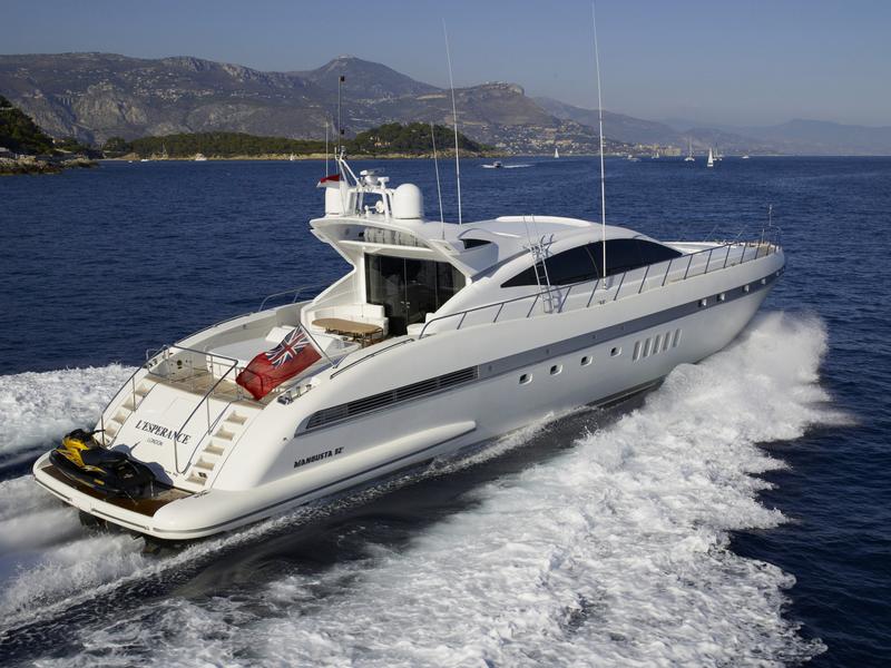 Book yachts online - motorboat - Mangusta 92 - L'Esperance - rent