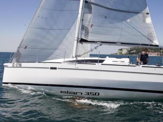Book yachts online - sailboat - Elan 350 - Oxygene - rent
