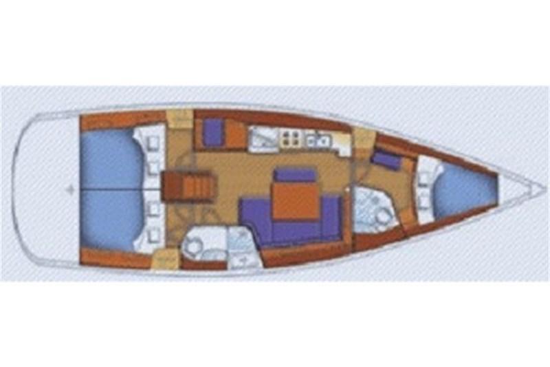 Book yachts online - False - Oceanis 43 (3Cab) - Alboran XXX Cubalibre (Las Galletas/Marina del Sur - rent