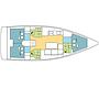 Book yachts online - sailboat - Dufour 390 Grand Large - 390Corfu - rent