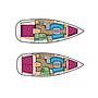 Book yachts online - sailboat - Oceanis 343 - froso - rent