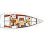 Book yachts online - sailboat - Oceanis 48 - Nayad - Standard line - rent