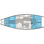 Book yachts online - sailboat - CNB 64 - Wild Salmon - rent