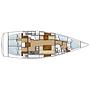 Book yachts online - sailboat - Cyclades 43.4 - Zdenka   - rent
