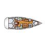 Book yachts online - sailboat - Sun Odyssey 42 i - Happy - rent
