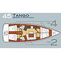 Book yachts online - sailboat - Oceanis 45 (4 cabins) - Tango - rent