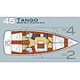 Book yachts online - sailboat - Oceanis 45 (4 cabins) - Tango - rent