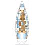 Book yachts online - sailboat - Bavaria Cruiser 50 - EC- 50C-13-CR - rent