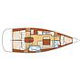 Book yachts online - sailboat - Oceanis 40 - EC- O40-08-CR - rent