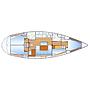 Book yachts online - sailboat - Bavaria 42 - EC- 42-01-CR - rent