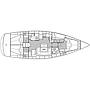 Book yachts online - sailboat - Bavaria 46 Cruiser - HERA - rent