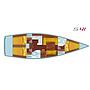 Book yachts online - sailboat - Salona 41 Performance - RACE DOG - rent