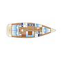 Book yachts online - sailboat - Bavaria 47 - Eos - rent