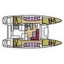 Book yachts online - catamaran - Lagoon 42 - Beta Persei II (A/C, WM, Generator, Inverter) - rent